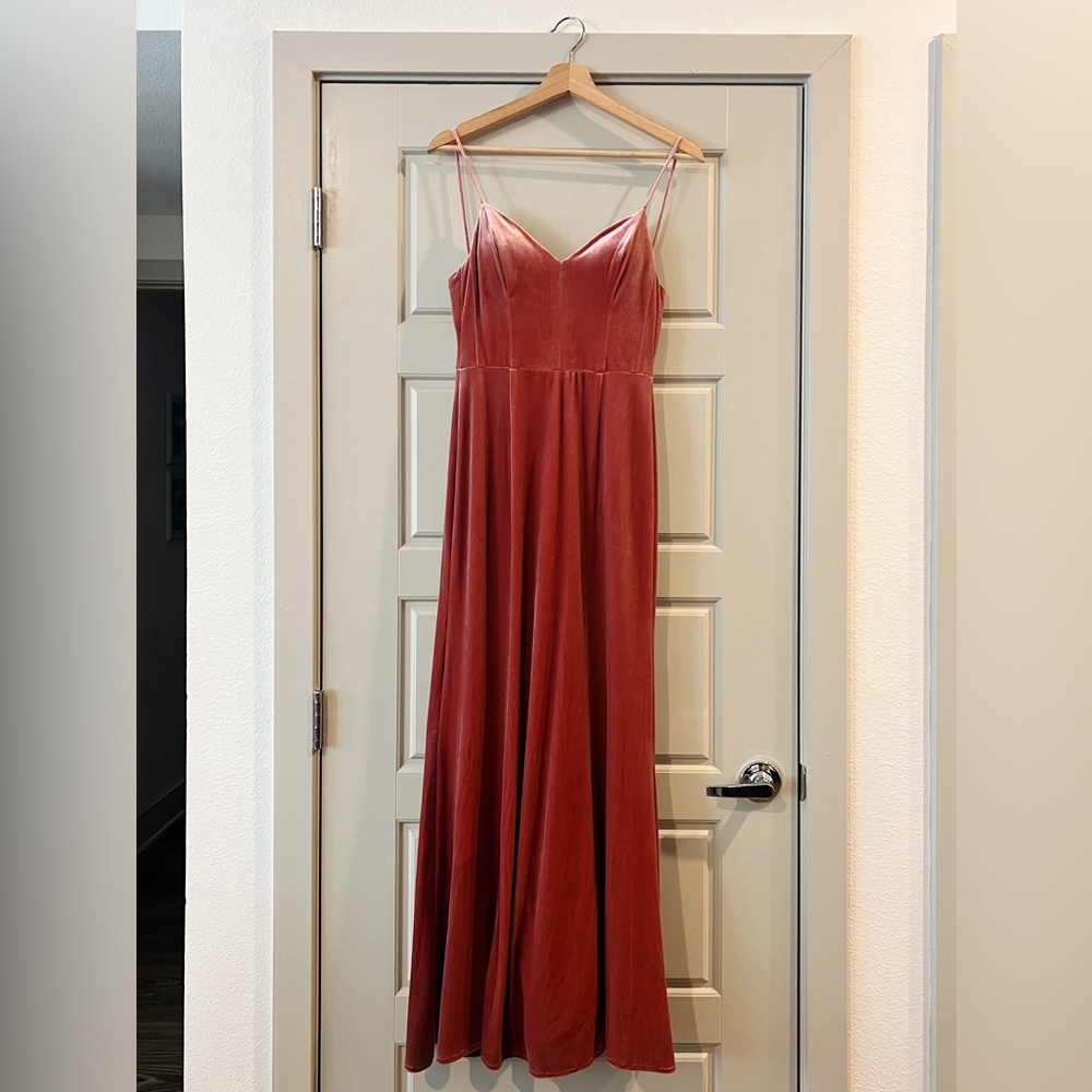 AMSALE Dusty Rose Colored Bridesmaid Dress size 2